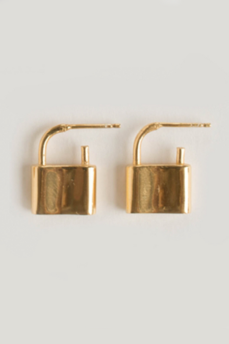 Holmes Earrings in Gold