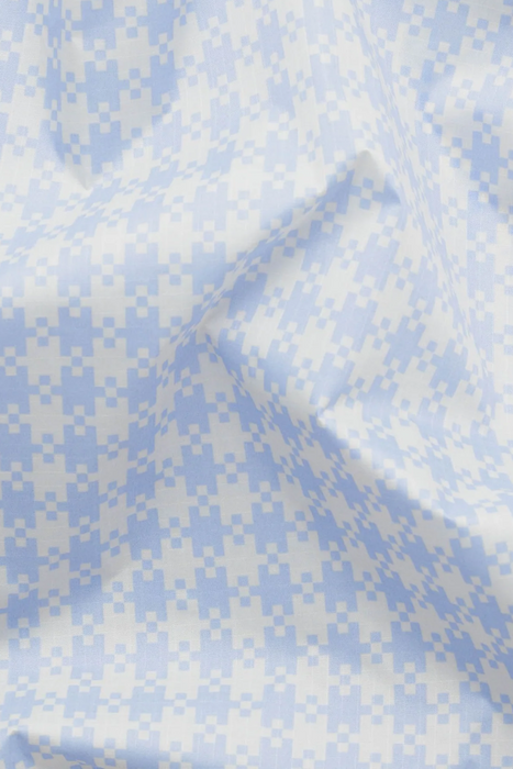 Baggu in Blue Pixel Gingham