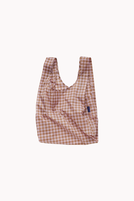 Baggu in Rose Pixel Gingham