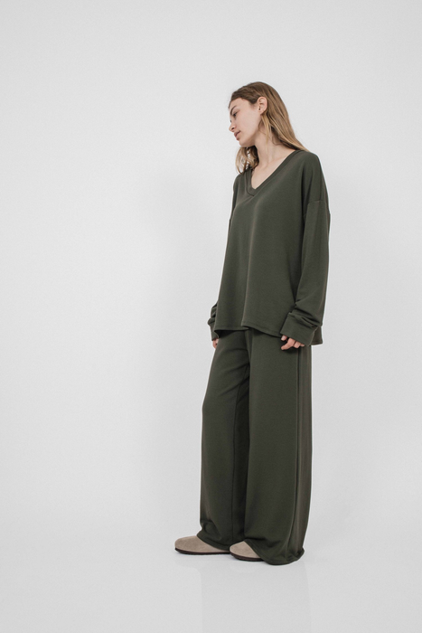 Olivia Trouser in Artichoke