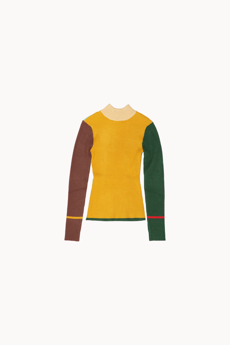 Bodhi Mockneck Long Sleeve in Emerald