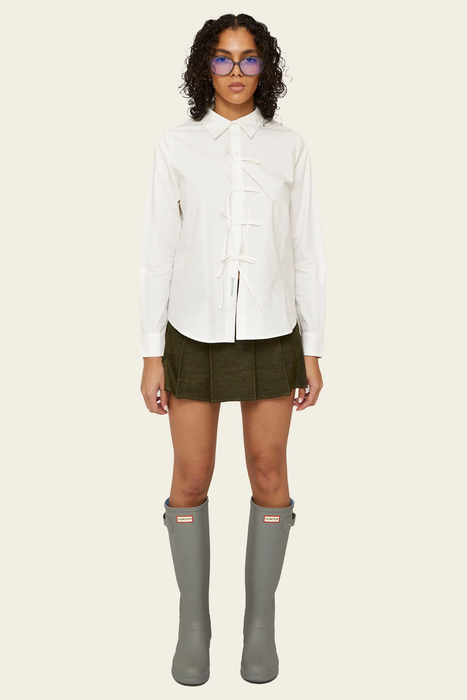 Genevieve Shirt in Off White