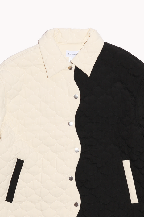 Opposites Attract Quilted Jacket