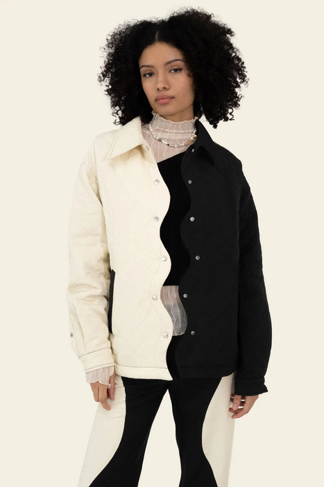 Opposites Attract Quilted Jacket