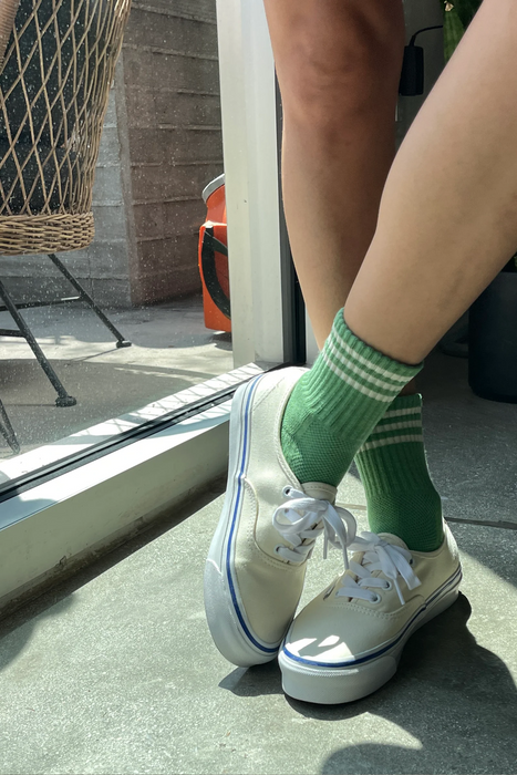 Girlfriend Socks in Avocado