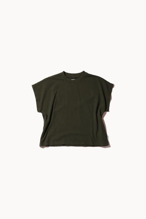 Jeanne Tee in Olive Green