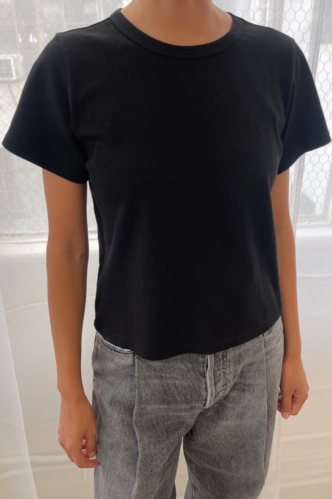 The Little Boy Tee in True Black