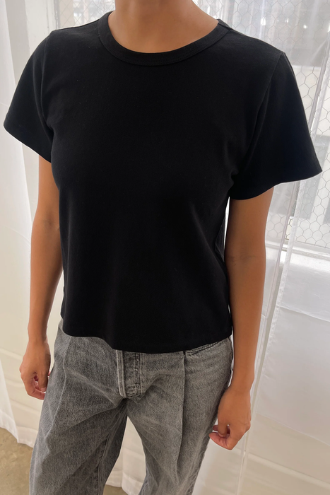 The Little Boy Tee in True Black