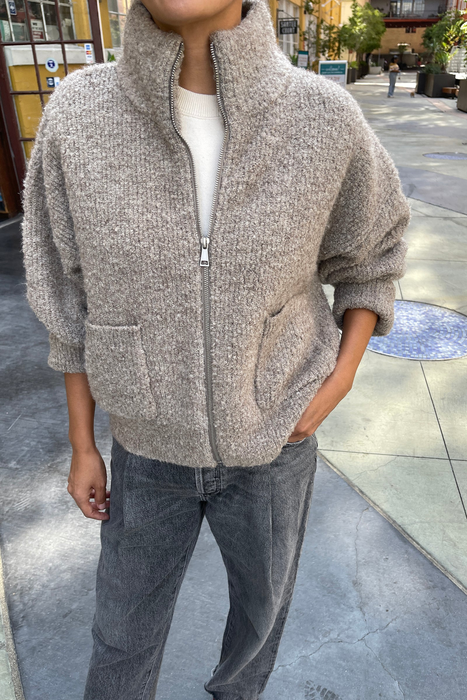 Louie Jacket in Smoke