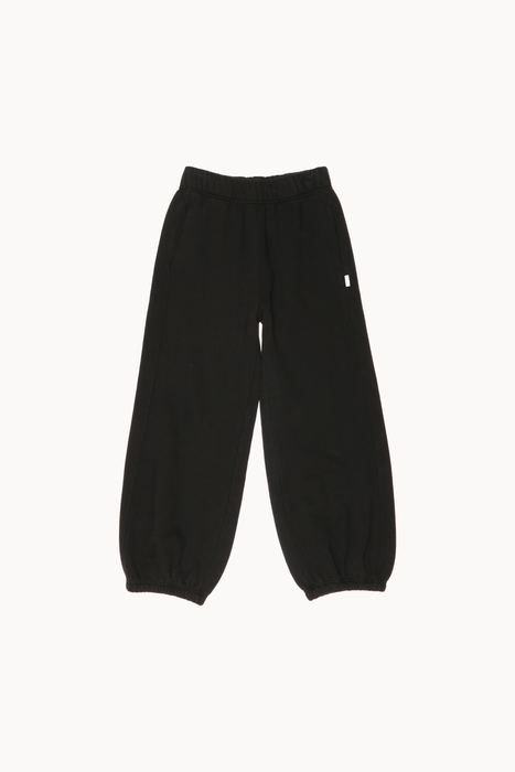 French Terry Balloon Pants in Black