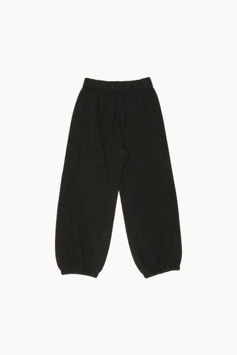 French Terry Balloon Pants in Black