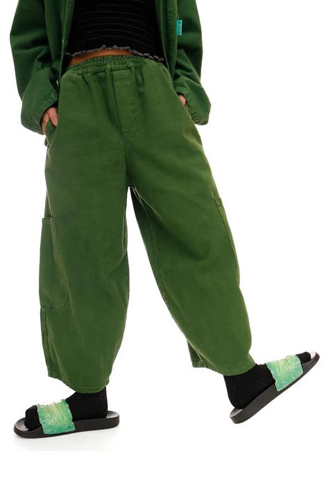 Chef Pant in Kale Green