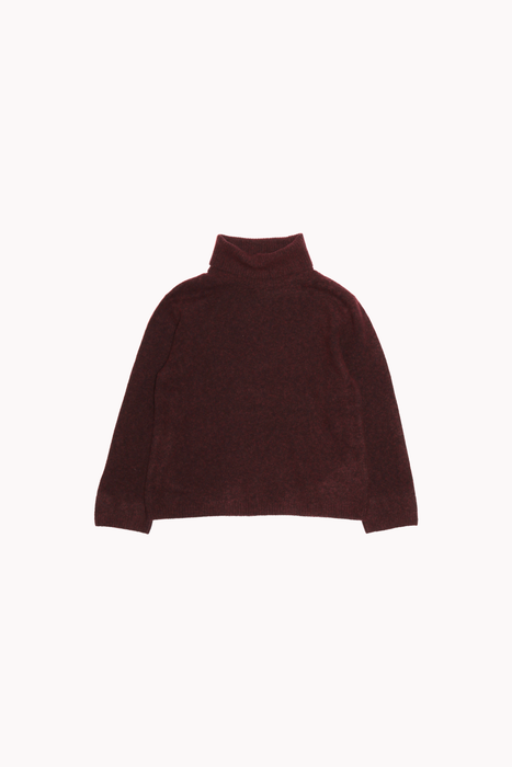 Midneck Sweater in Brown