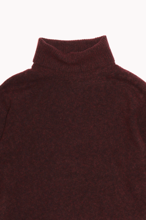 Midneck Sweater in Brown