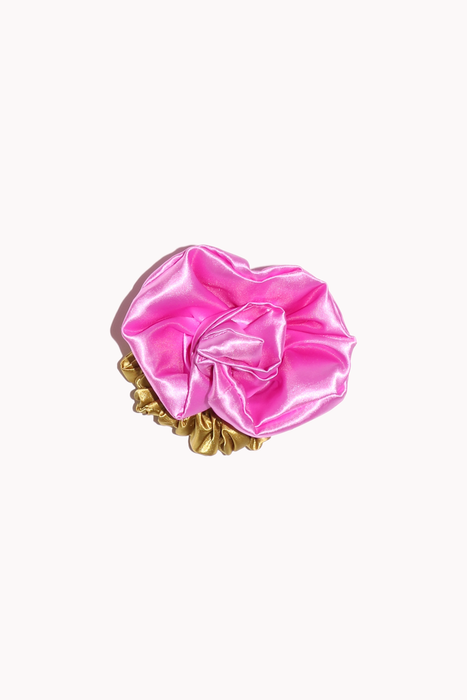 Rosette Scrunchie in Orchid