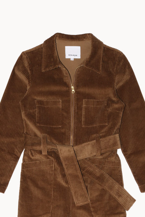 Dallas Jumpsuit in Khaki
