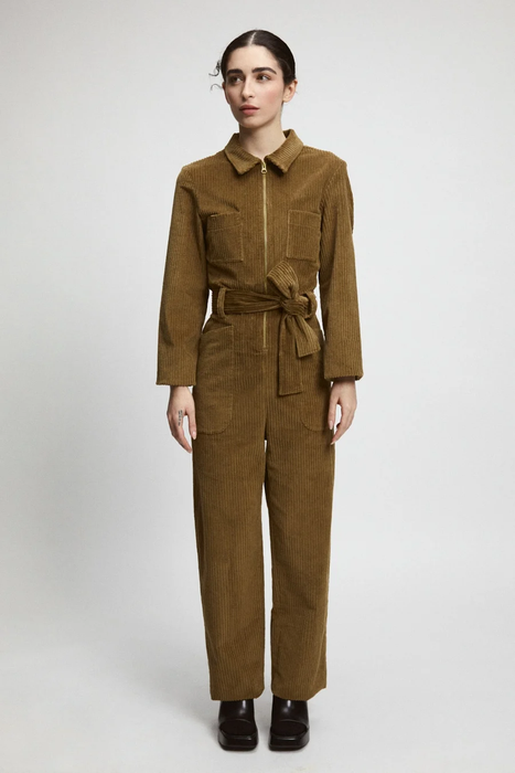 Dallas Jumpsuit in Khaki