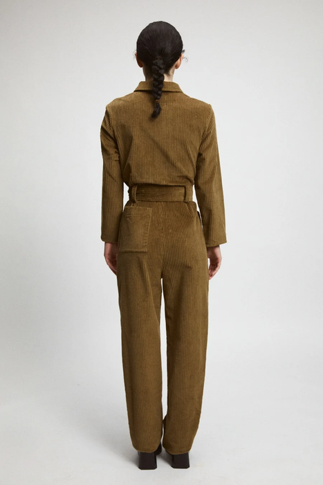 Dallas Jumpsuit in Khaki