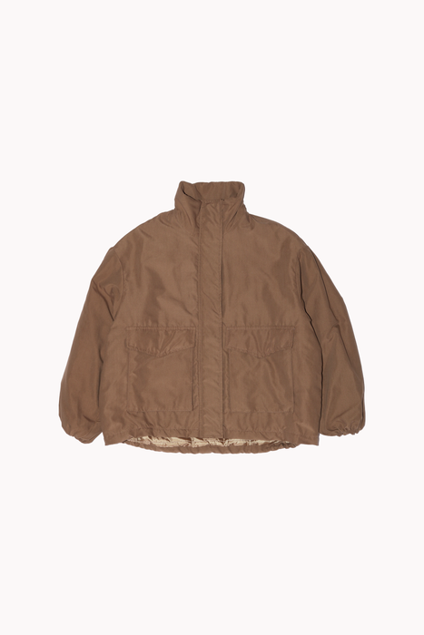 Hardin Puffer Jacket in Topo