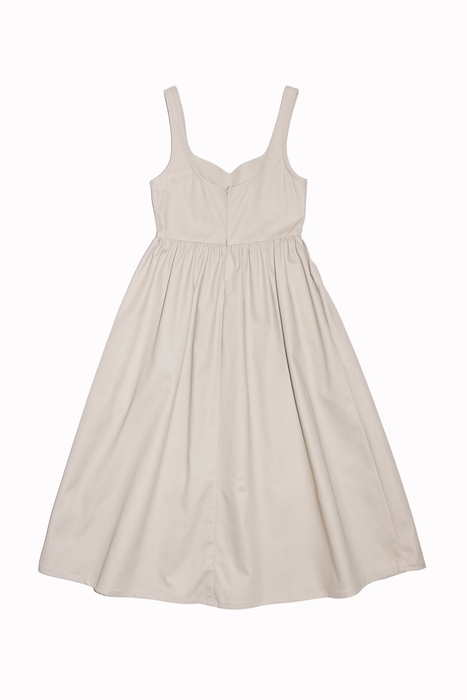 Rita Tank Dress in Stone