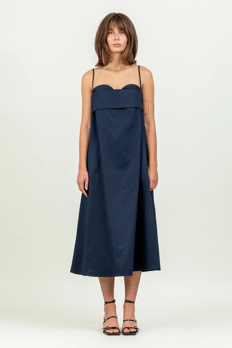 Verona Dress 2.0 in Navy