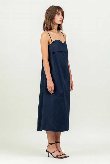 Verona Dress 2.0 in Navy