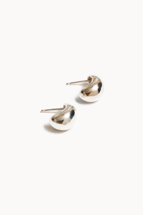 Small Remy Hoops in Sterling Silver
