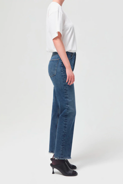 90's Pinch Waist High Rise Straight in Range