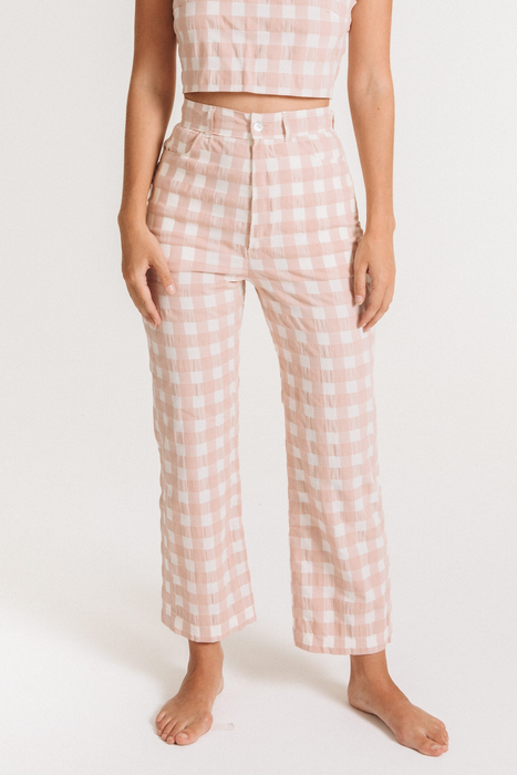 Enoke Trousers in Pink