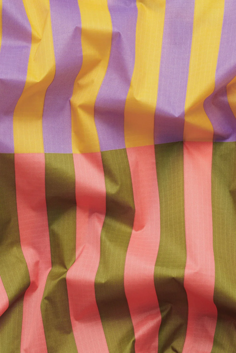 Big Baggu in Sunset Quilt Stripe