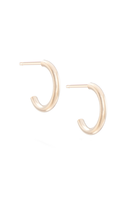 Lil Pip Hoops in Gold