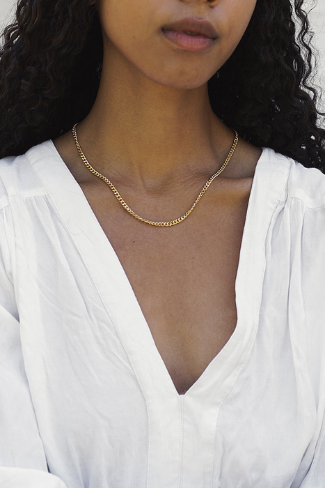 Madiera Necklace in Gold