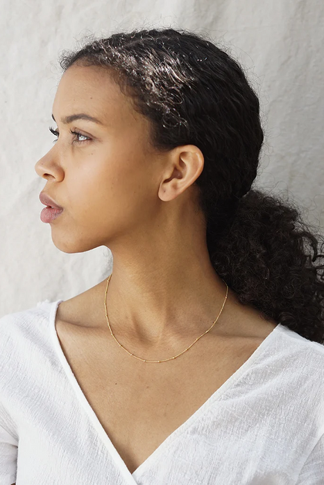 Gossamer Necklace in Gold