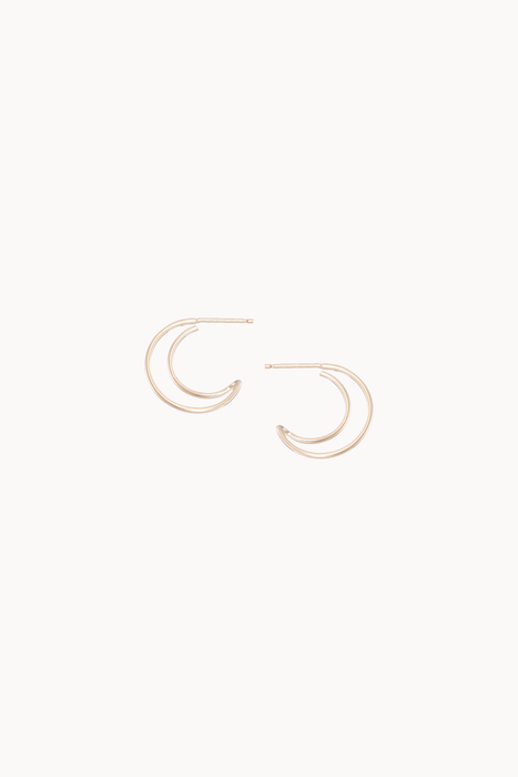 Satsuma Hoops in Gold