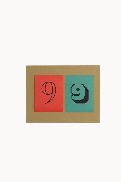 Birthday Numbers Card