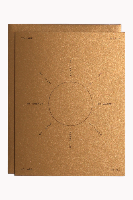 Celestial Card: Sun