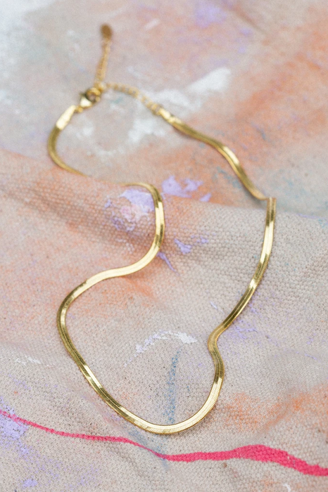 Harriet Necklace in Gold