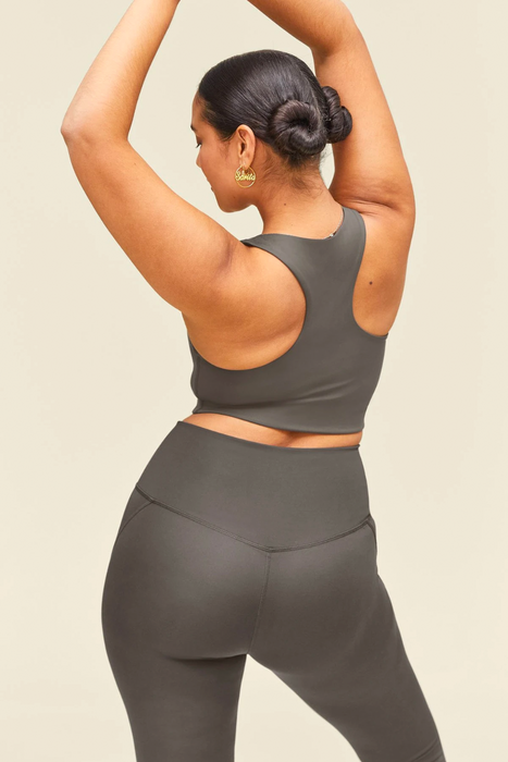 High-Rise Compressive Legging in Moon