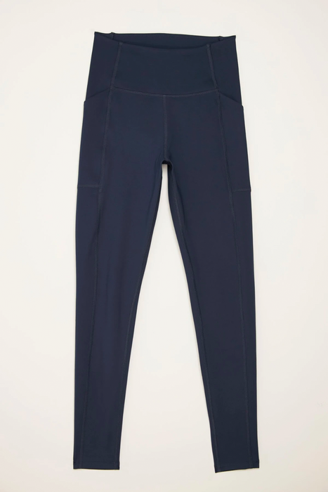 High-Rise Pocket Legging in Midnight