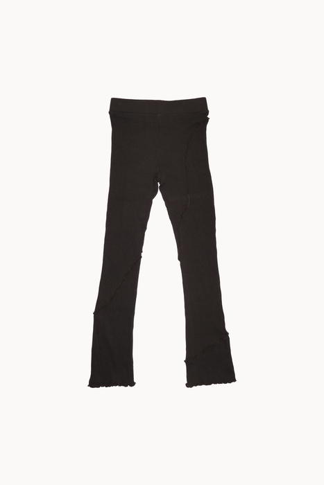 Hemp Rib Pant in Vintage Black