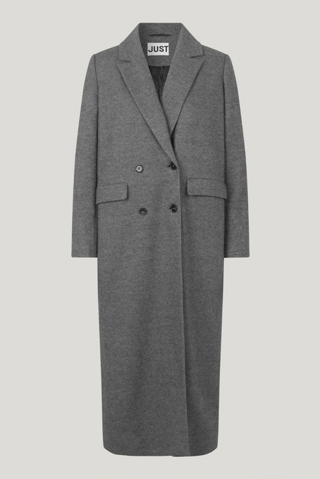 North Coat in Grey Melange