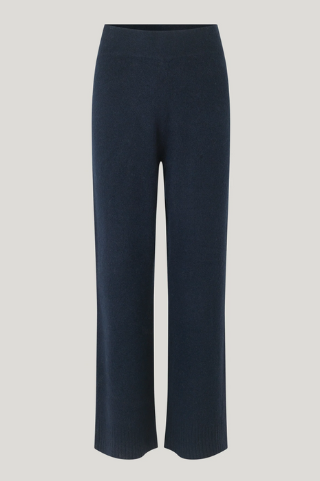 Unite Knit Trousers in Evening Blue