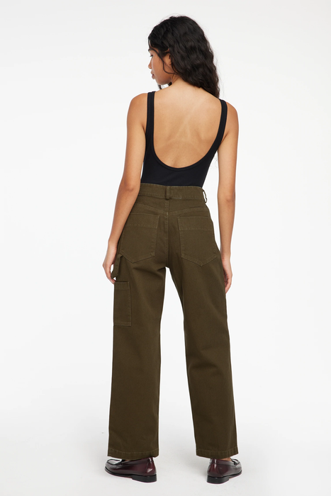 Aiden Trousers in Nori