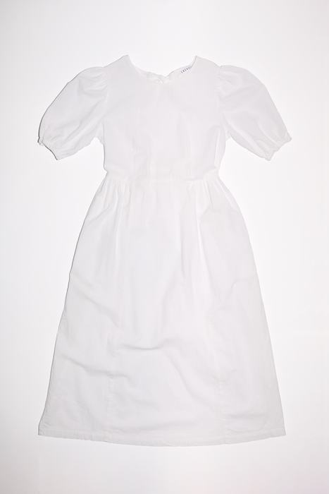 Aster Dress in Whitewash