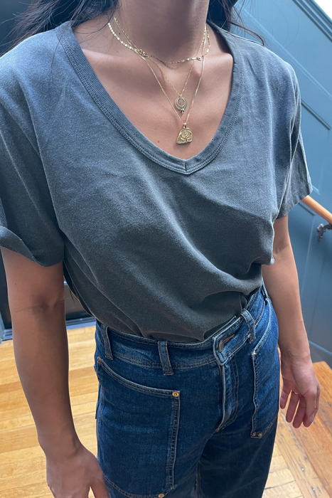 La Vie Tee in Vintage Black