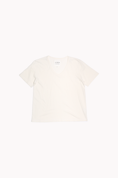 La Vie Tee in Vintage White