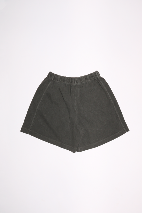 Flared Basketball Shorts in Coal