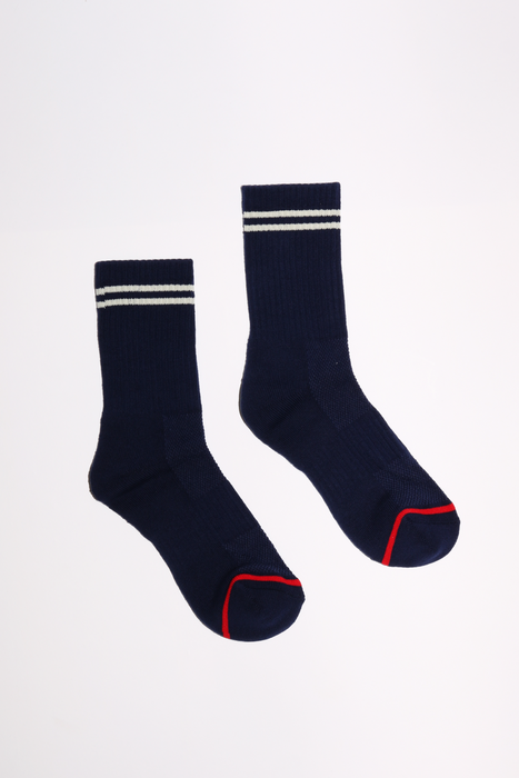 Boyfriend Socks in Navy