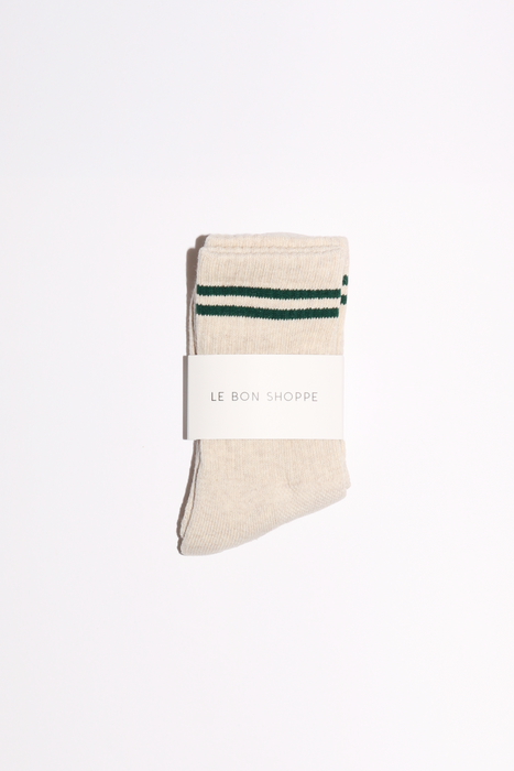 Boyfriend Socks in Oatmeal