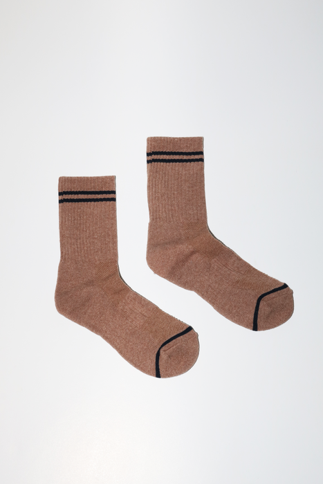 Boyfriend Socks in Cocoa
